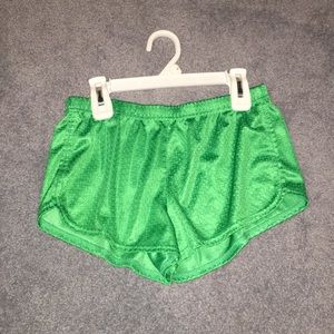 Lime green Soffe sport shorts